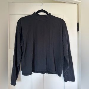 Everlane Mockneck Long Sleeve Top